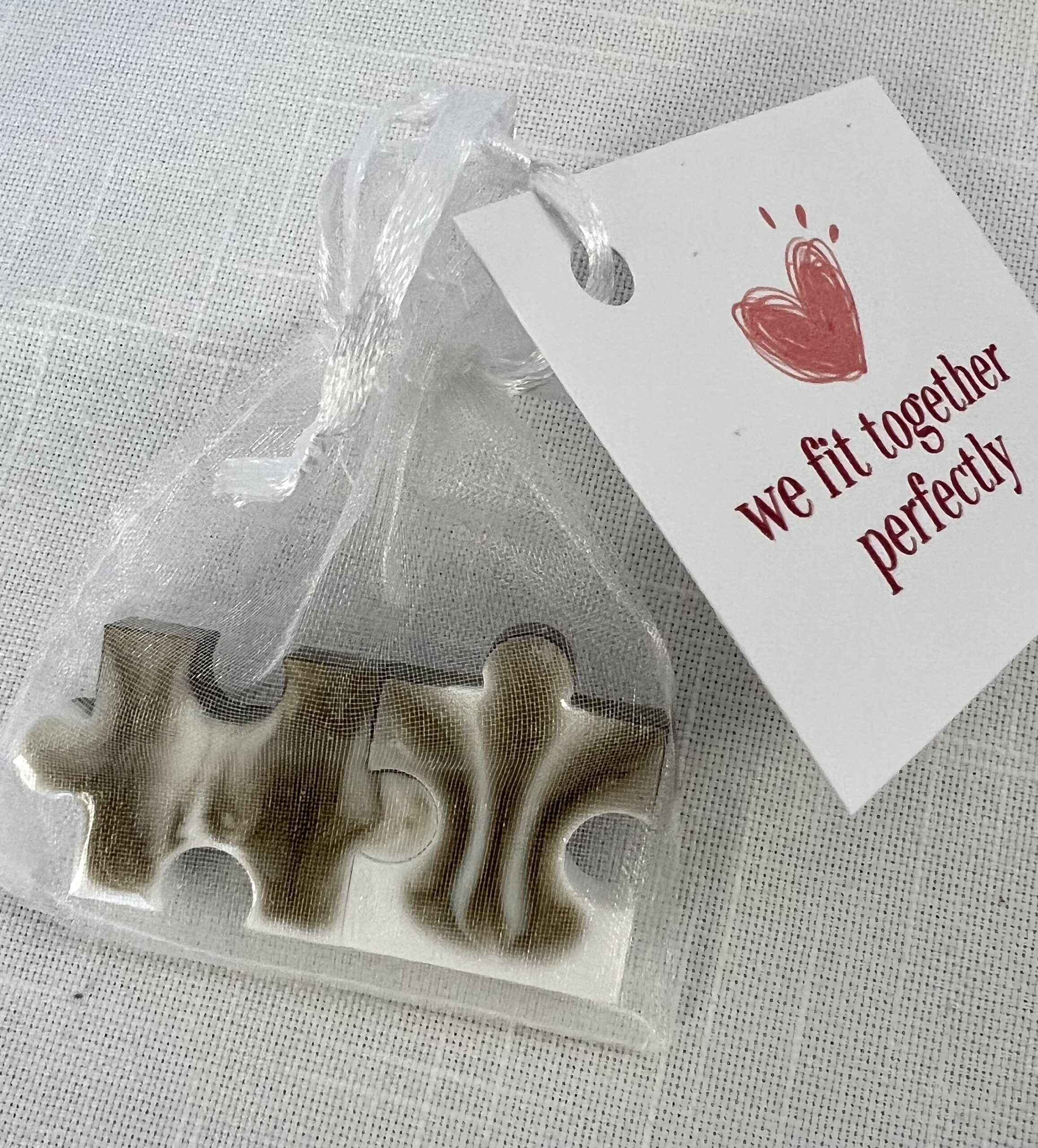 Valentine's Day/Galentine's Day Puzzle Piece Magnets - Image 10