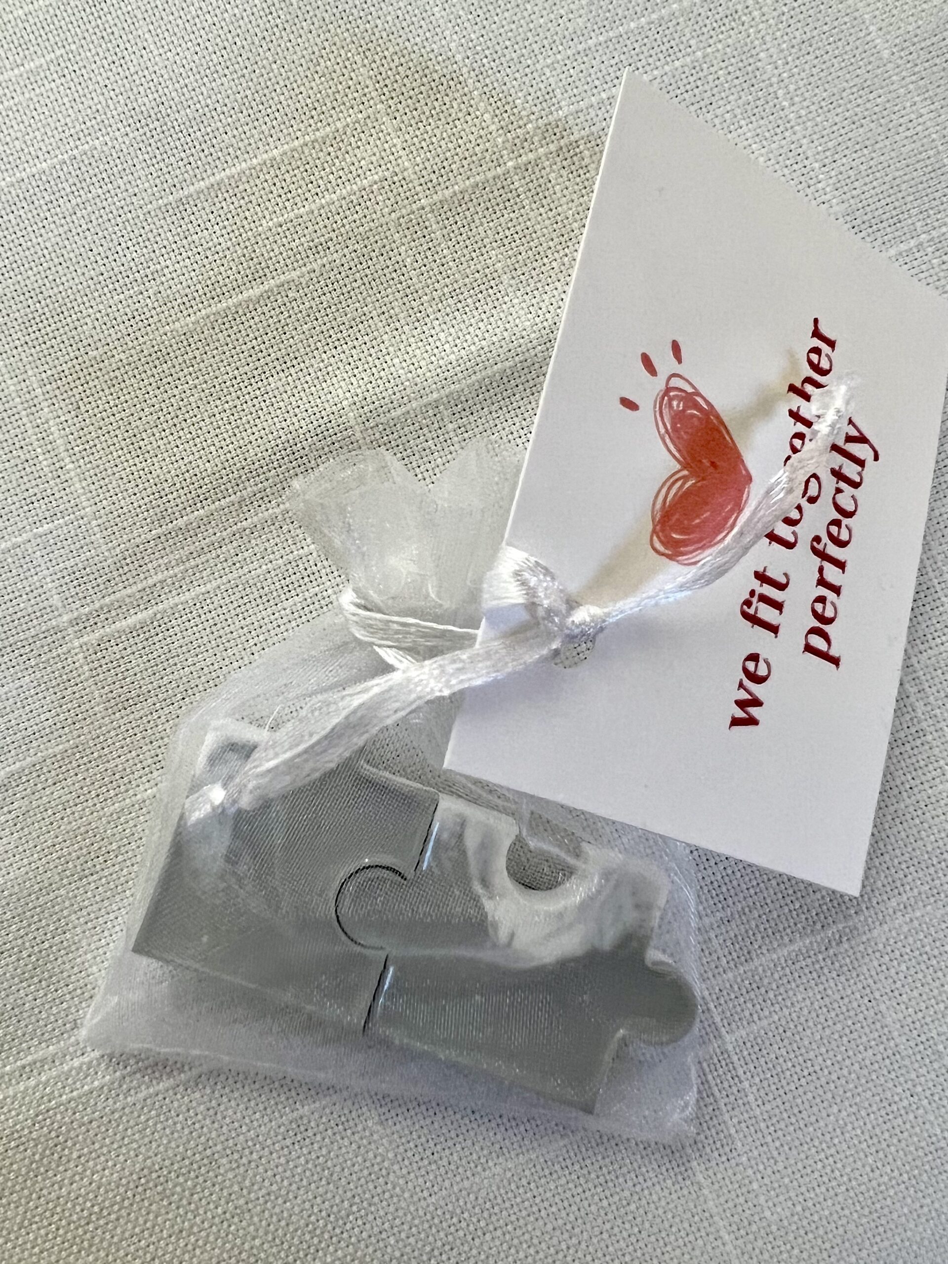 Valentine's Day/Galentine's Day Puzzle Piece Magnets - Image 5