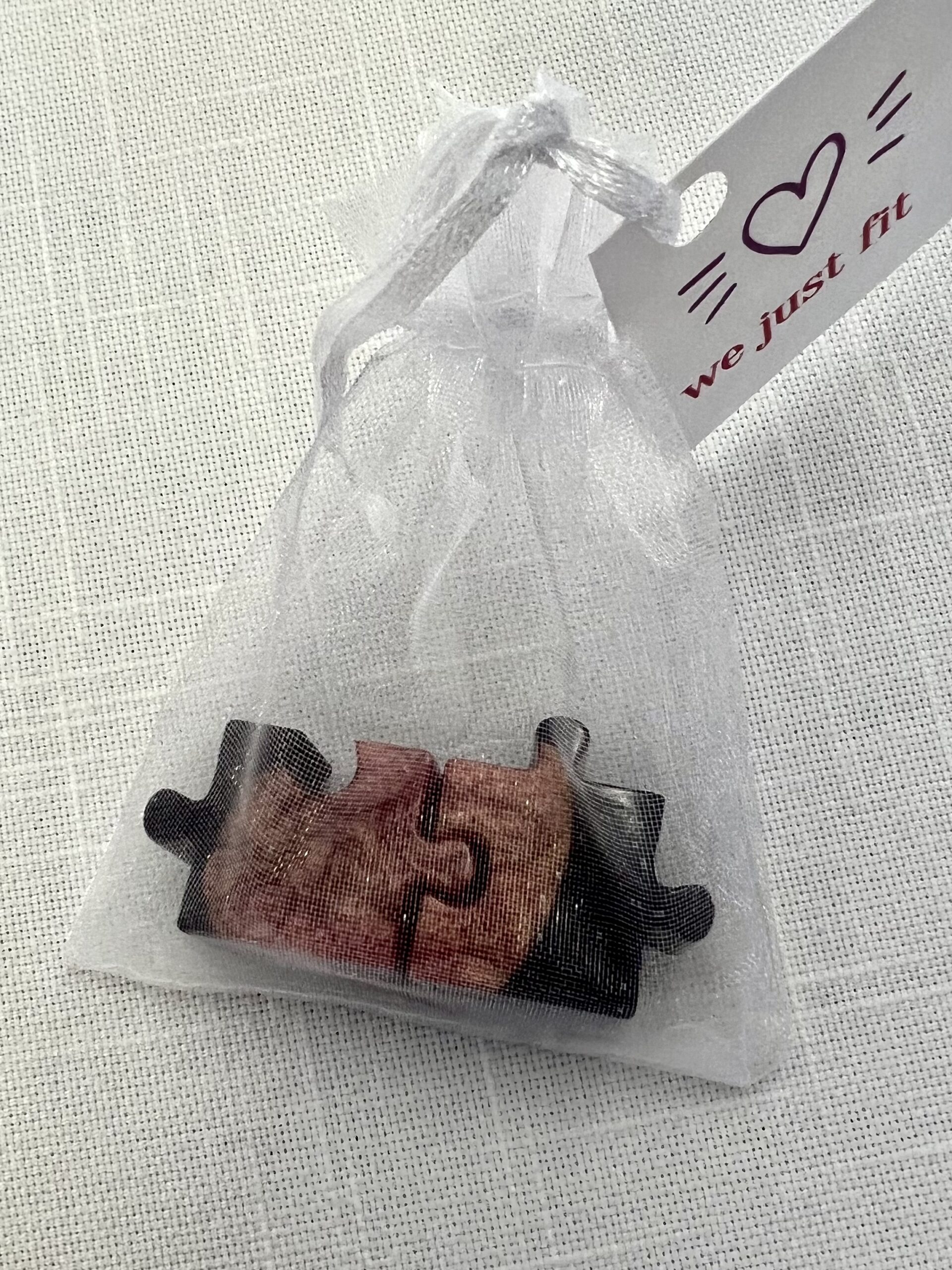 Valentine's Day/Galentine's Day Puzzle Piece Magnets - Image 8