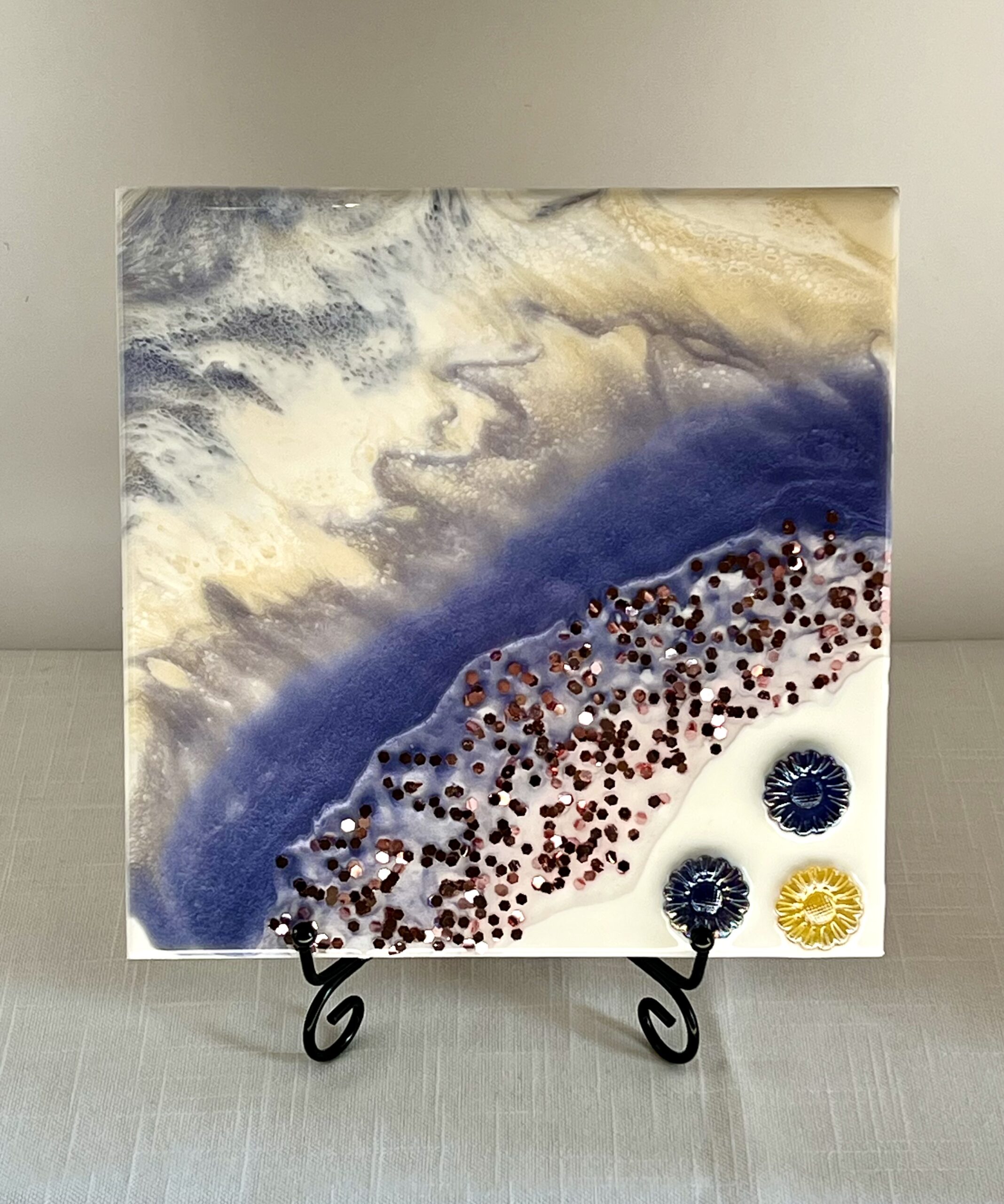 Resin Painting - Spring Break